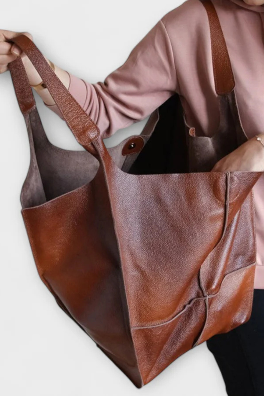 Solvane | Women Casual Slouchy Tote Bag