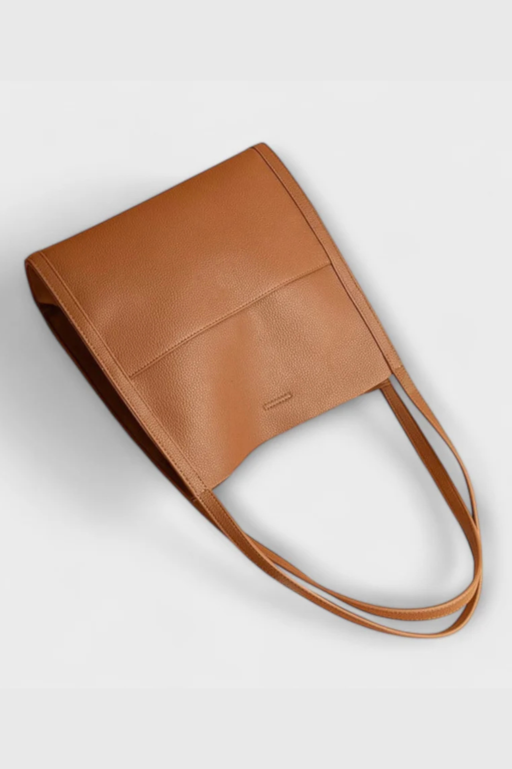 Neva | Women Structured Front Pocket Textured Tote Shoulder Bag