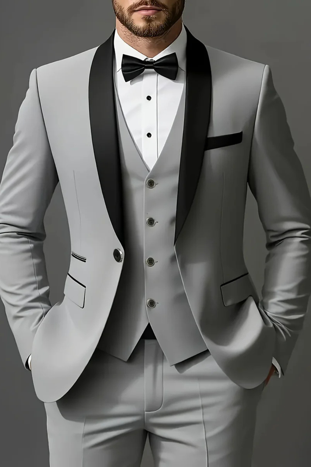 Ronald | Men Tailored Three Piece Summer Wedding Guest Suit