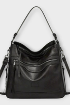 Ardelle | Women Zip Detail Slouchy Shoulder Bag