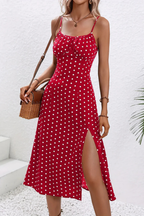 Charlotte | Women Floral Sleeveless Summer Boho Midi Dress