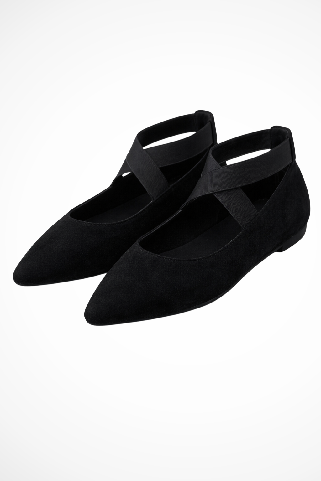 Emmeline | Women Pointed Toe Ankle Strap Ballet Flats