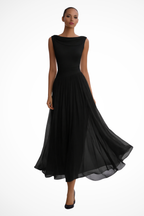 Vivienne | Women Draped Pleated Wedding Guest Midi Dress
