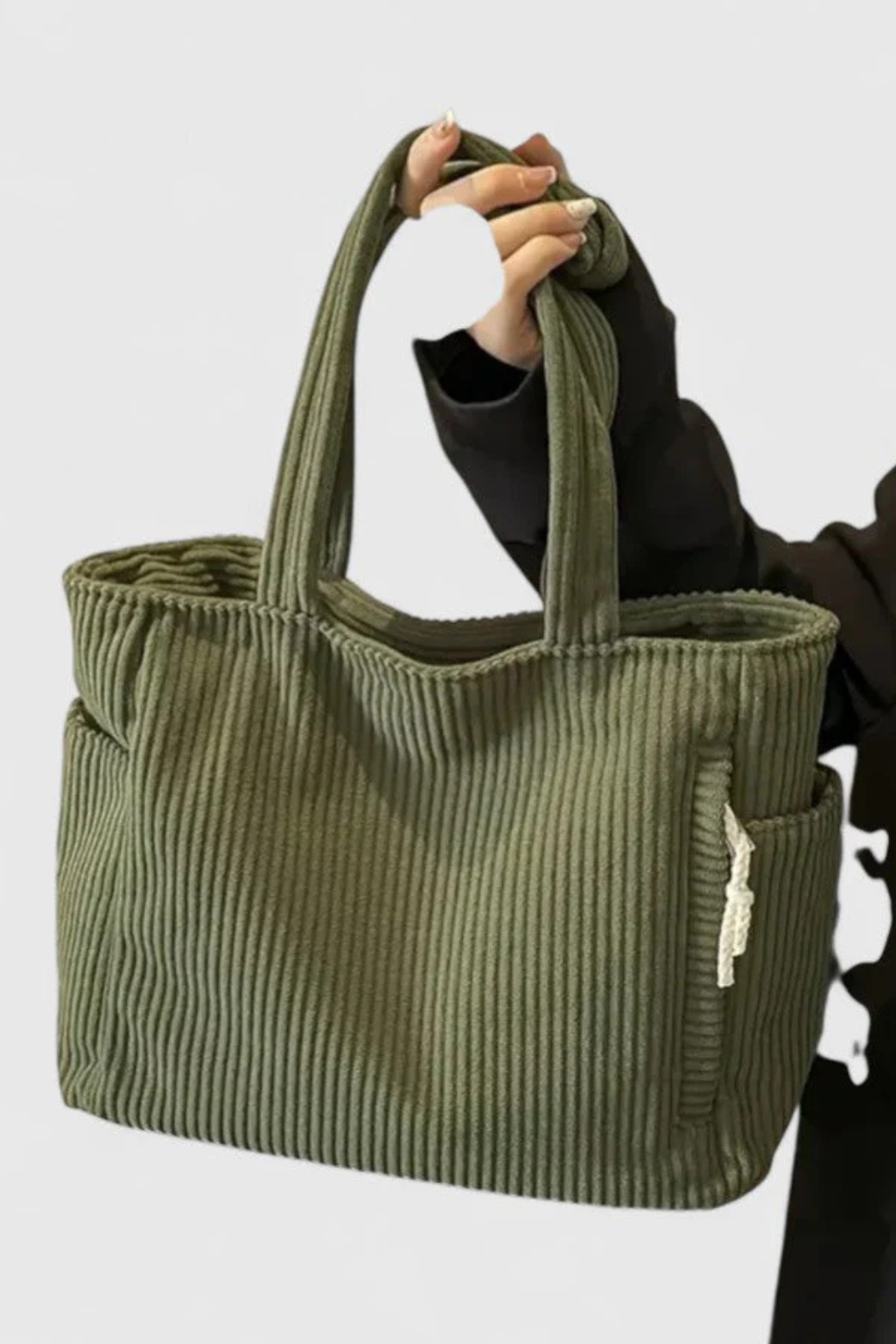 Cordelia | Women Corduroy Everyday Tote Bag