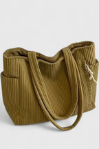 Cordelia | Women Corduroy Everyday Tote Bag