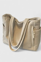 Cordelia | Women Corduroy Everyday Tote Bag