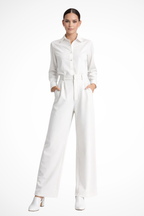 Zanira | Women Wide Leg High Waisted Trousers