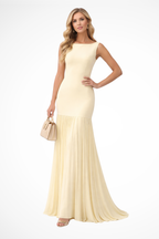 Eline | Women Elegant Pleated Formal Maxi Dress