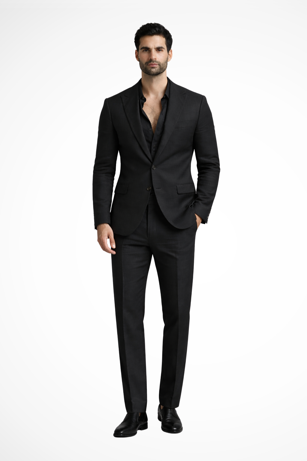 Monty | Men Relaxed Fit Linen Summer Wedding Guest Suit