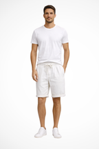 Ridley | Men Drawstring Elasticated Waist Side Pocket Casual Shorts