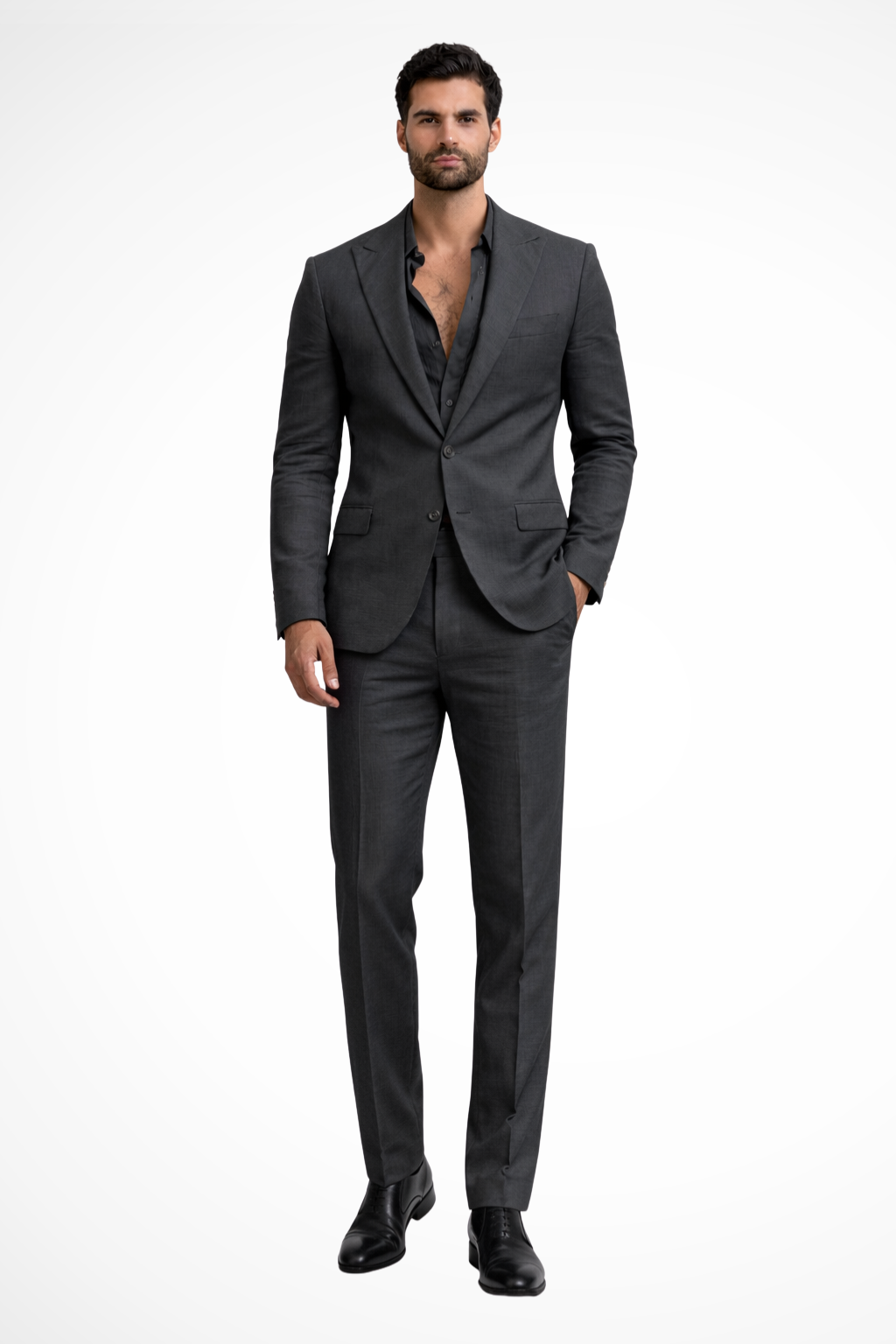 Monty | Men Relaxed Fit Linen Summer Wedding Guest Suit