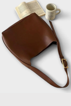 Lorne | Women Slouchy Gold Buckle Strap Shoulder Bag