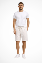 Ridley | Men Drawstring Elasticated Waist Side Pocket Casual Shorts