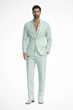 Monty | Men Relaxed Fit Linen Summer Wedding Guest Suit