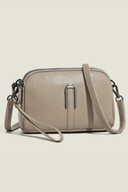 Pella | Women Compact Double Zip Crossbody Shoulder Bag