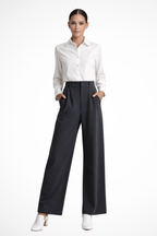 Zanira | Women Wide Leg High Waisted Trousers