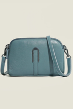 Pella | Women Compact Double Zip Crossbody Shoulder Bag