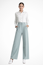 Zanira | Women Wide Leg High Waisted Trousers