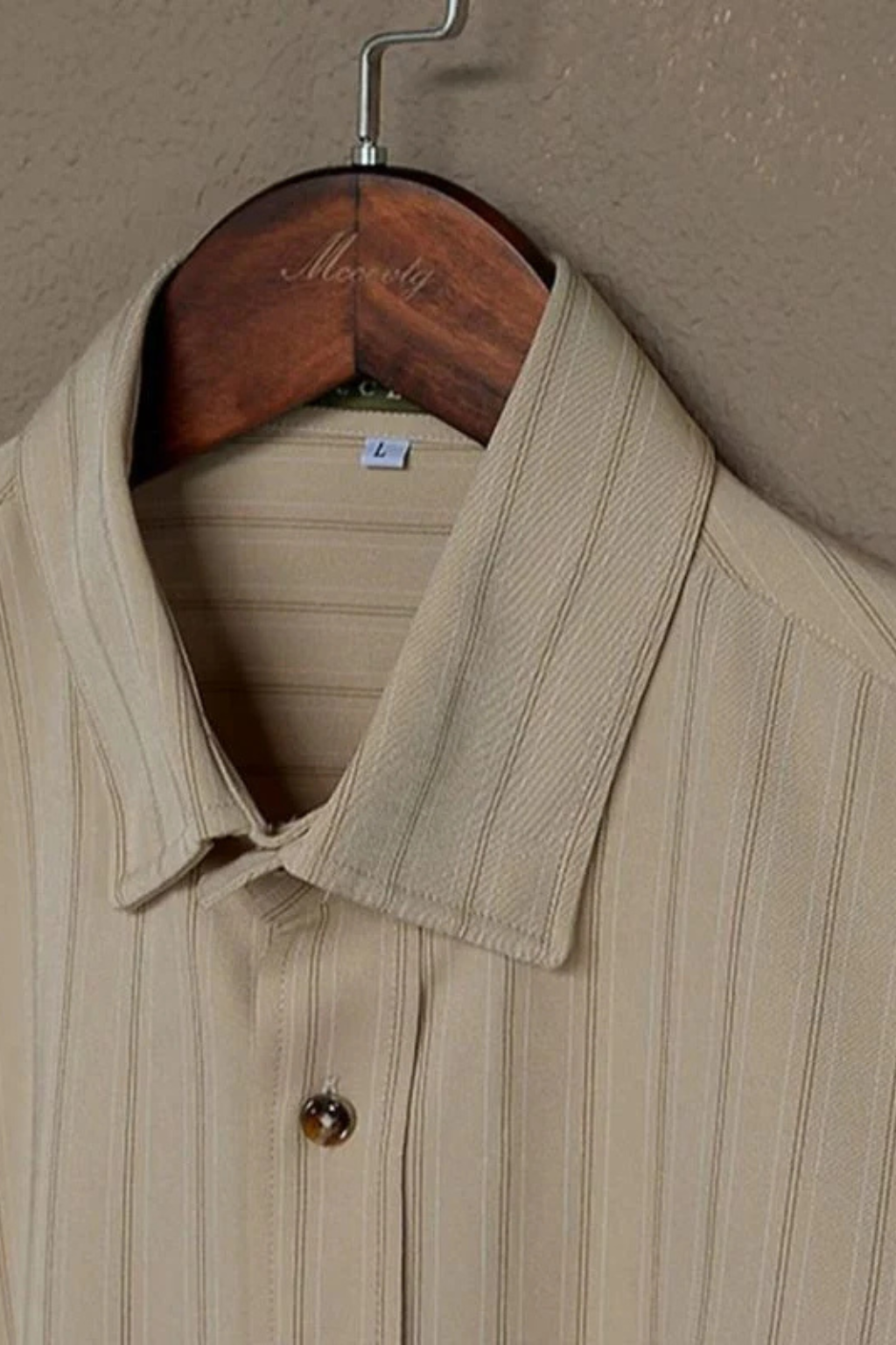 Rupert | Men Striped Long Sleeve Button Down Formal Shirt