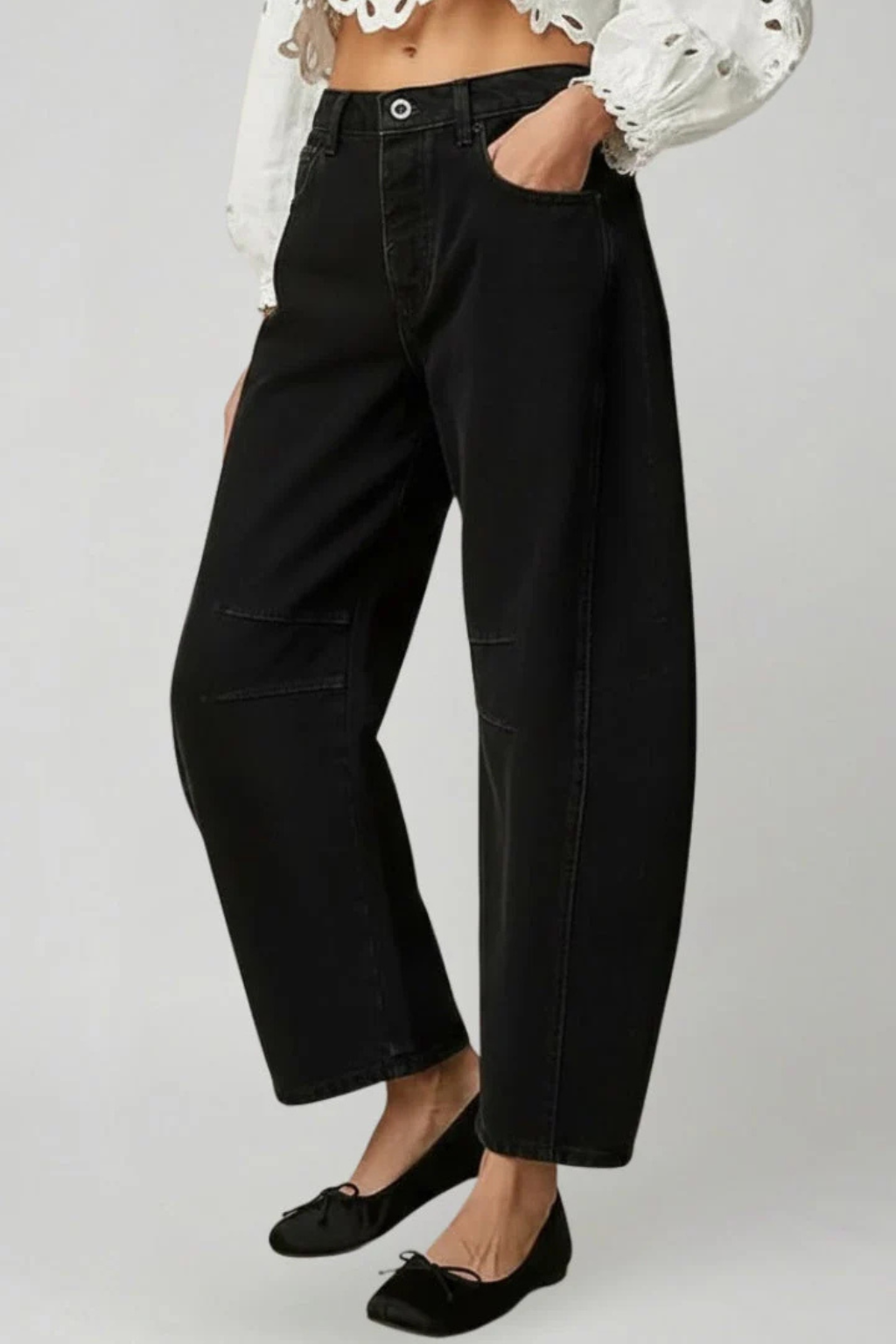 Anna | Women High Rise Wide Leg Denim Jeans