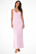 Serena | Women Sleeveless Knit Maxi Summer Wedding Guest Dress