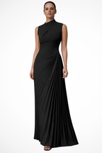 Lolalita | Women One Shoulder Pleated Wedding Guest Race Day Maxi Dress