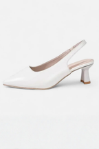 Octavia | Women Pointed Toe Slingback Kitten Heels