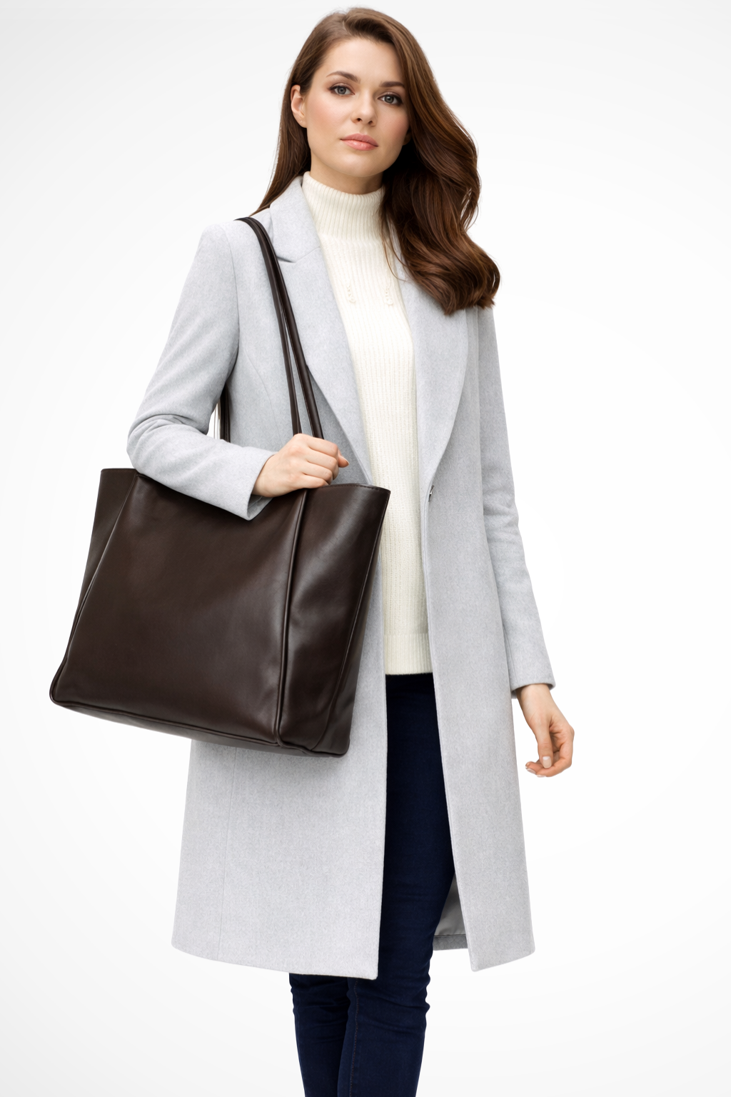 Darcy | Women Large Structured Tote Shoulder Handbag