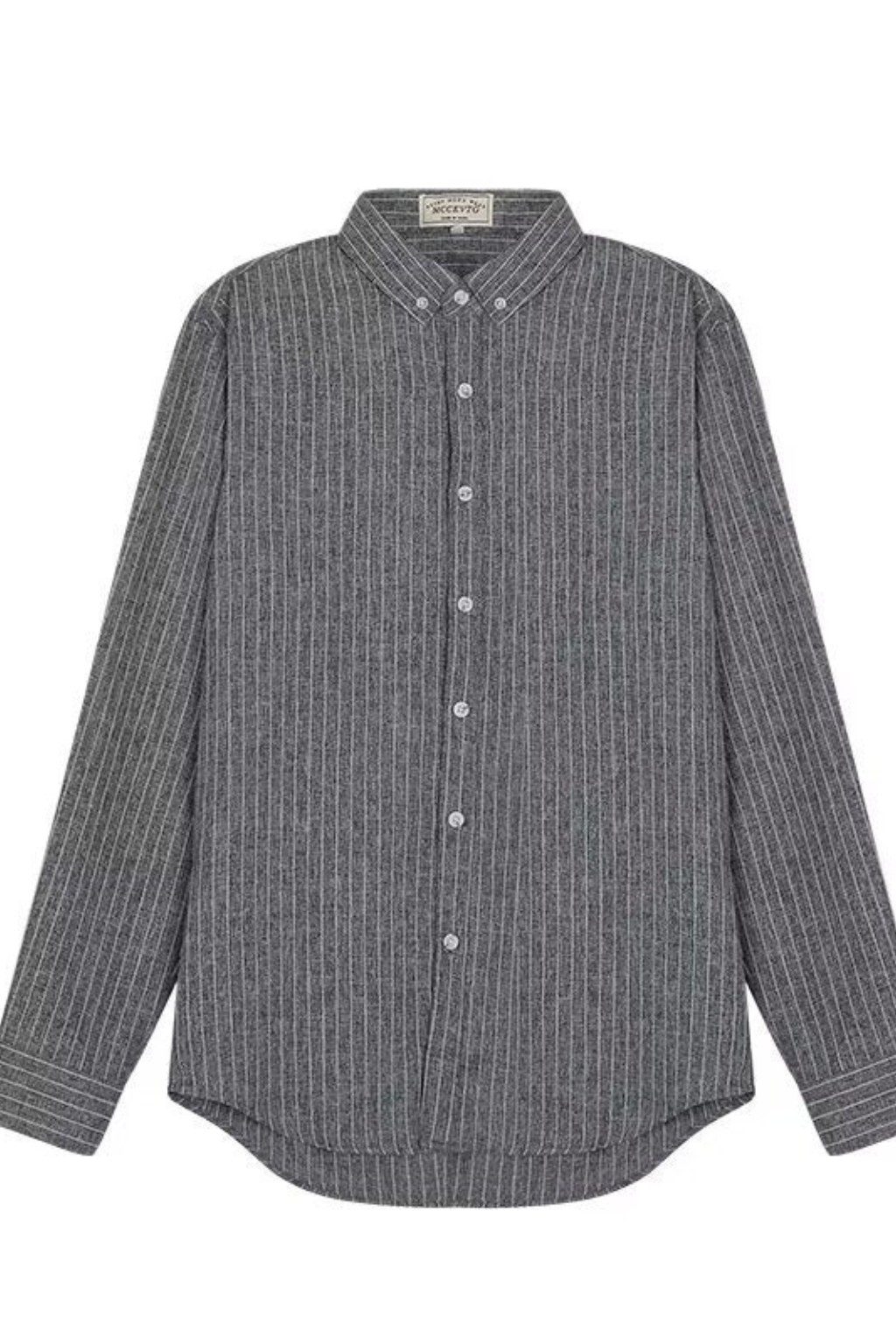 Rupert | Men Striped Long Sleeve Button Down Formal Shirt