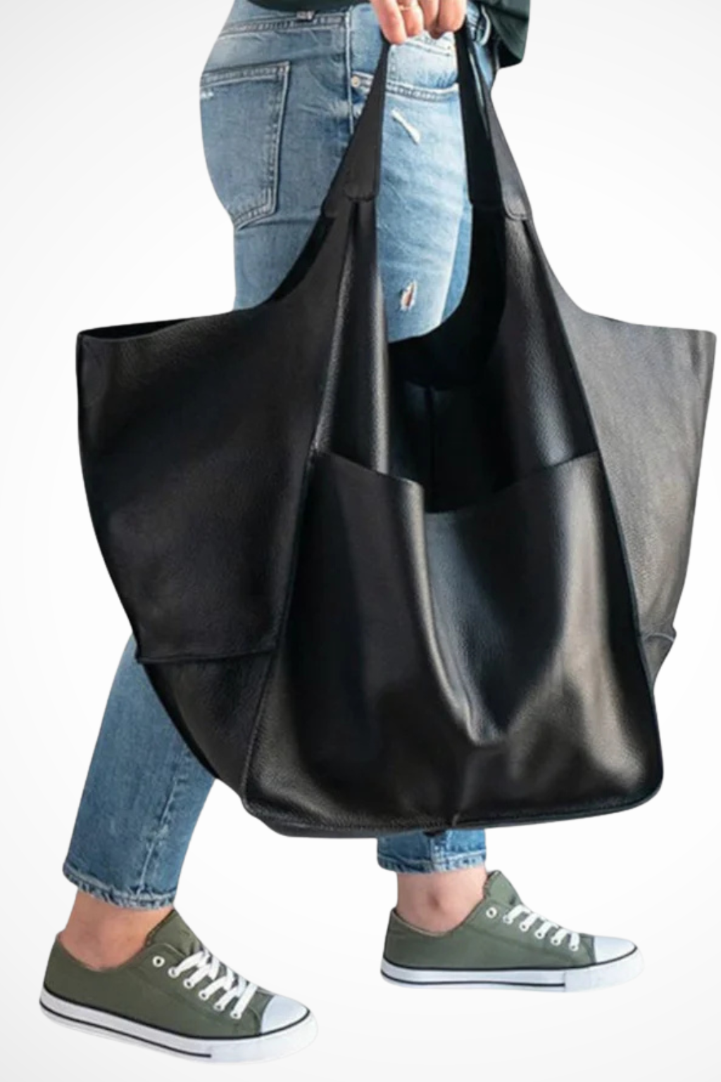 Solvane | Women Casual Slouchy Tote Bag