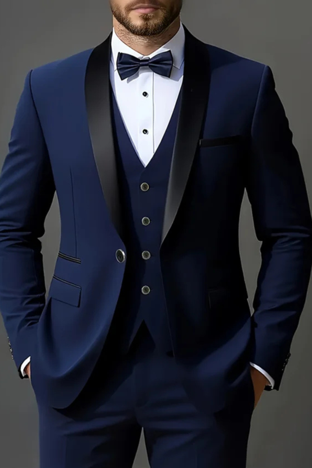 Ronald | Men Tailored Three Piece Summer Wedding Guest Suit
