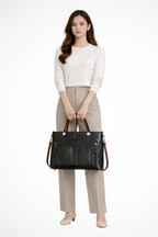 Seraphina | Women Multi Pocket Structured Tote Bag
