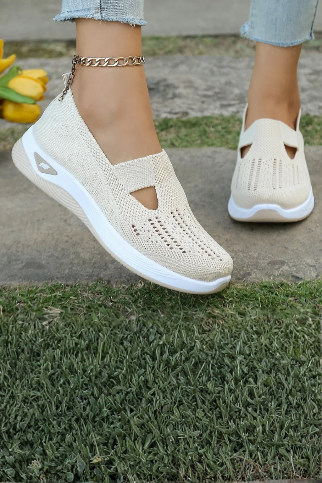 Cordelia | Women Slip On Casual Trainers