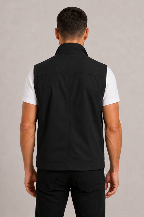 Lunelle | Men's Bodywarmer with Zipper and Pockets