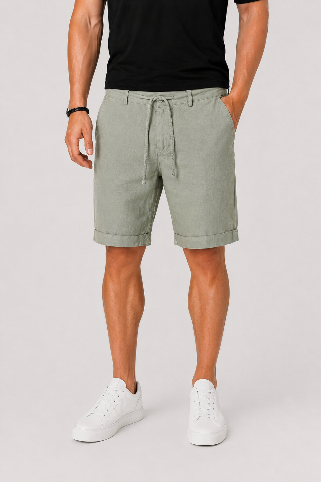 Lunelle | Men's Linen Short Pants Airy Comfort Summer Style