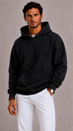 Lunelle | Men's Oversized Hoodie with Hood and Front Pocket