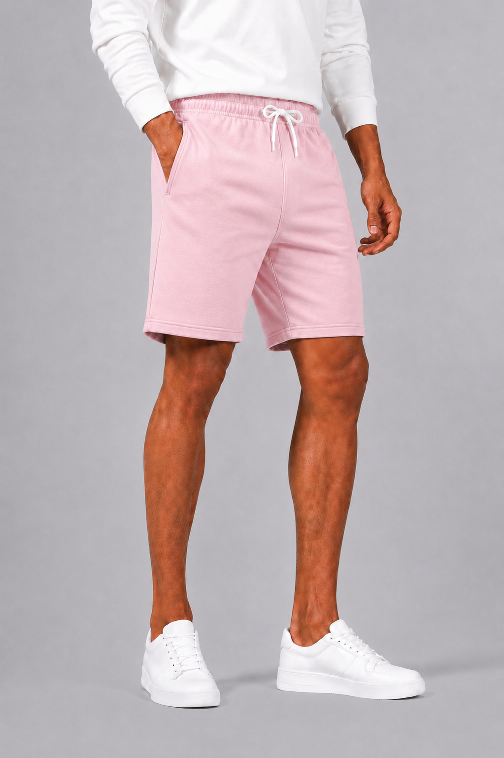 Lunelle | Men's Casual Shorts with Elastic Waistband and Drawstring