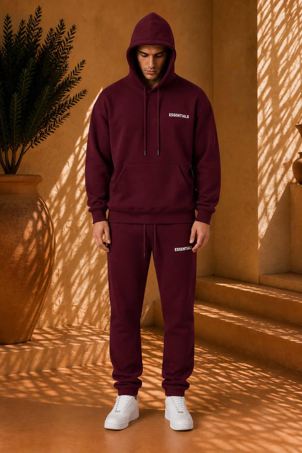 THE ESSENTIALS CLASSIC HOODED