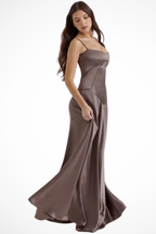 Lorenna | Women Satin Corset Wedding Guest Maxi Dress