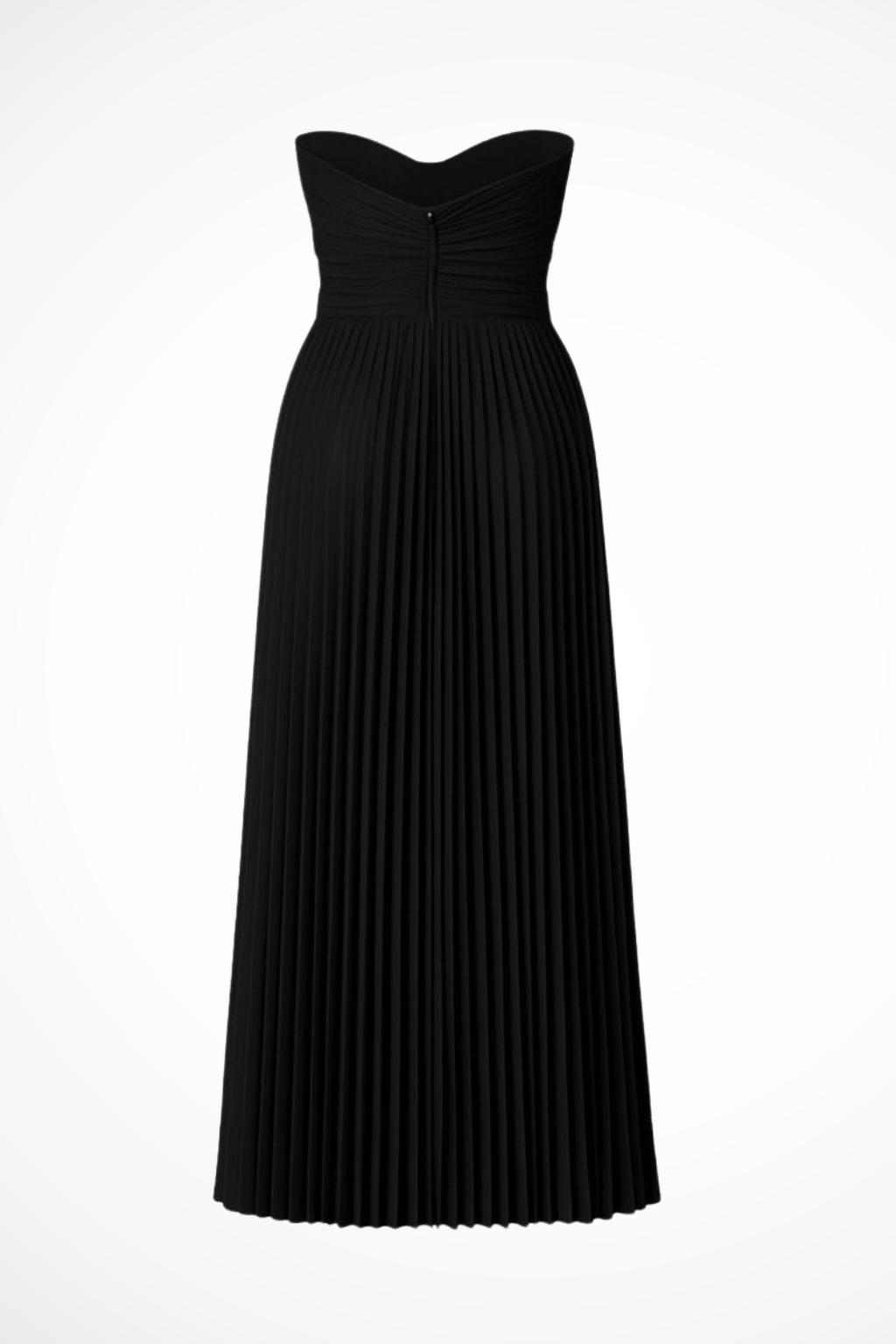 Vivienne | Women Strapless Pleated Wedding Guest Maxi Dress