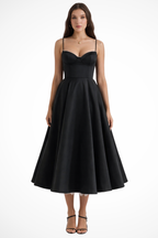 June | Women Corset Wedding Guest Midi Dress