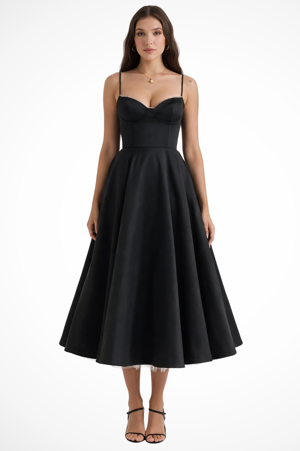June | Women Corset Wedding Guest Midi Dress