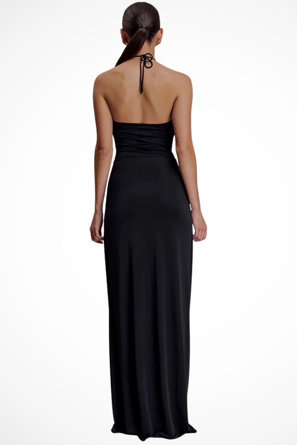 Celestine | Women Halter Neck Backless Summer Wedding Guest Maxi Dress