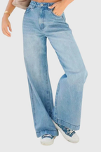 Remi | Women Oversized Baggy Wide Leg Denim Jeans