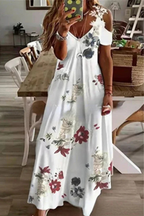 Rosana | Women Floral Sleeveless Summer Maxi Dress