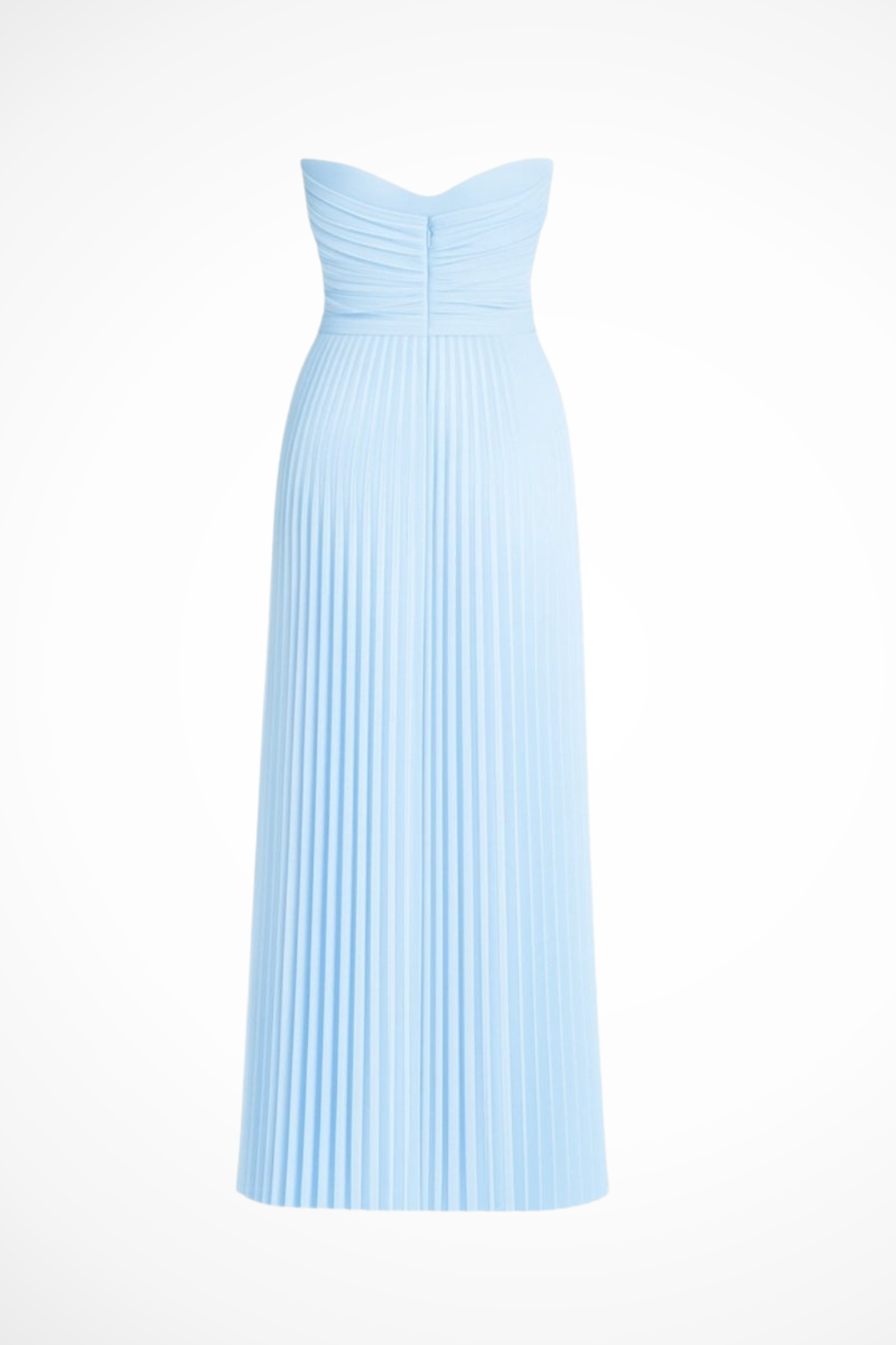 Vivienne | Women Strapless Pleated Wedding Guest Maxi Dress