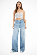 Remi | Women Oversized Baggy Wide Leg Denim Jeans