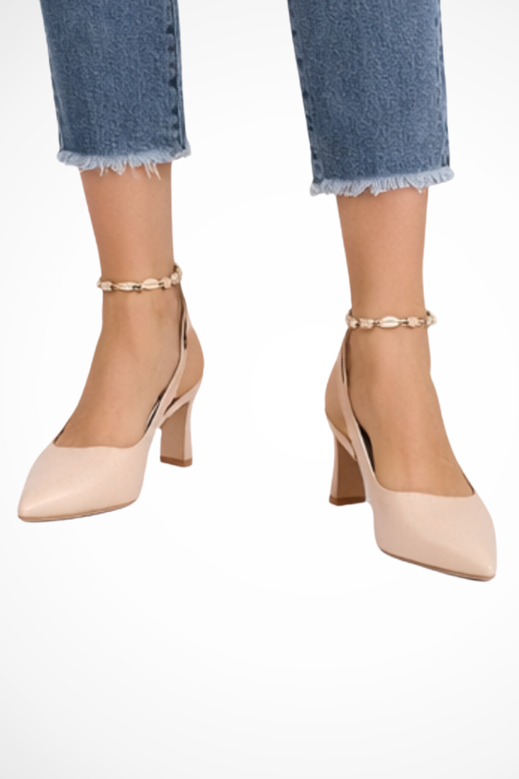 Octavia | Women Pointed Toe Slingback Kitten Heels