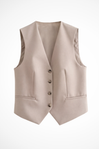 Annabelle | Women Tailored Waistcoat and Straight Leg Trousers Race Day Suit Set