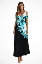 Rosana | Women Floral Sleeveless Summer Maxi Dress